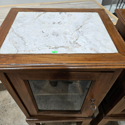 Vintage Display Cabinet/ Nightstand