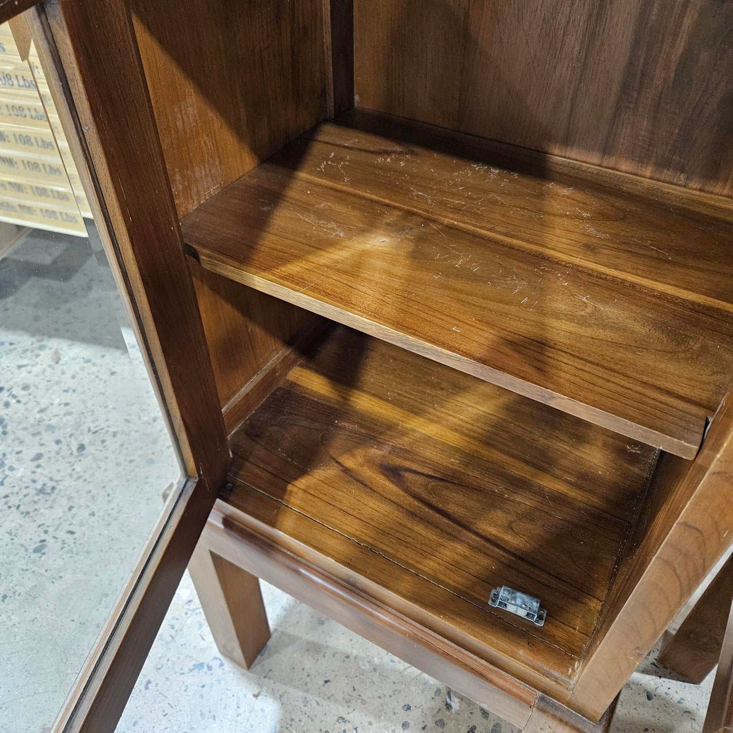 Vintage Display Cabinet/ Nightstand