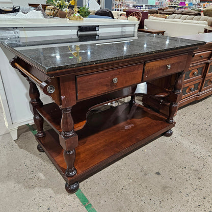 Granite Top Kitchen Island