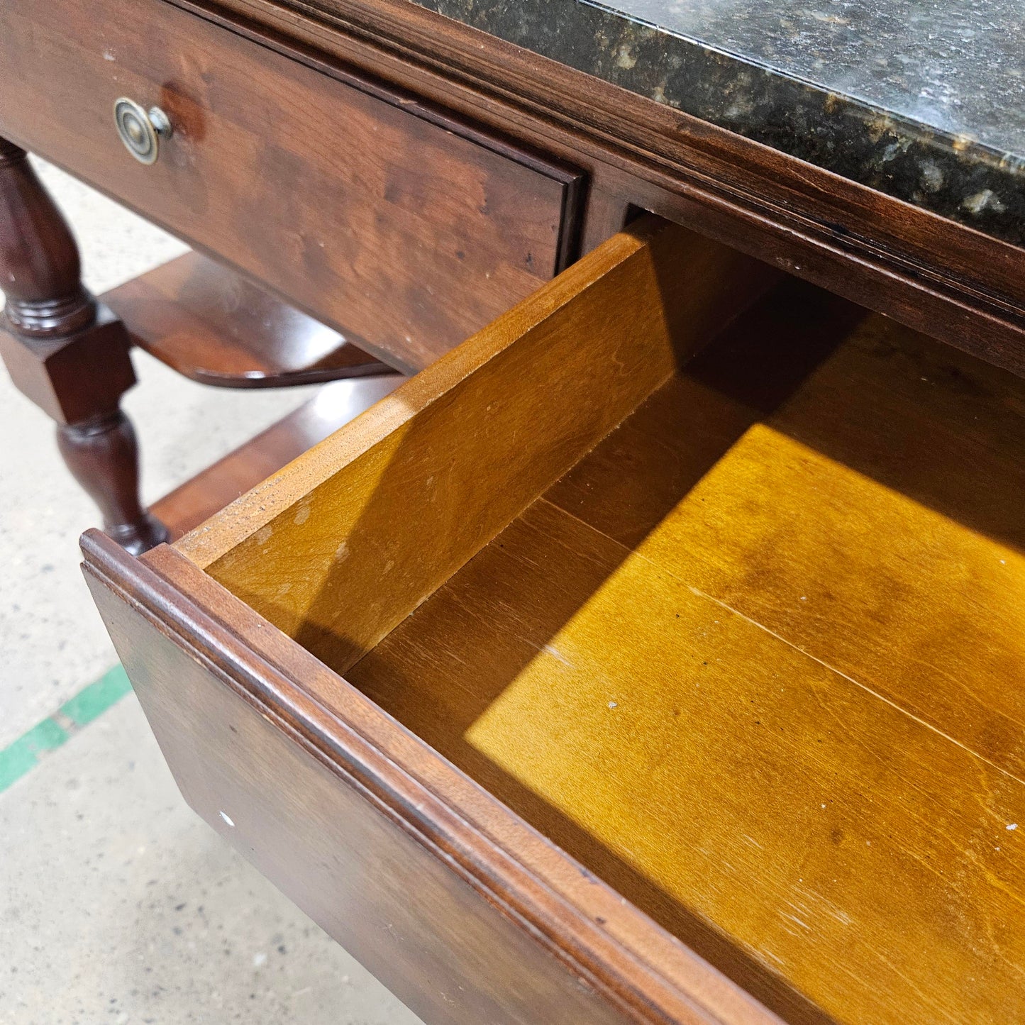 Granite Top Kitchen Island