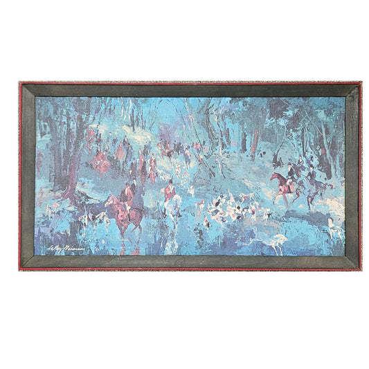 Leroy Neiman Canvas Print-The Hunt Of The Unicorn