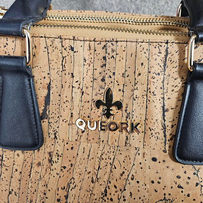 Queork Satchel Handbag w/ Removable Shoulder Strap