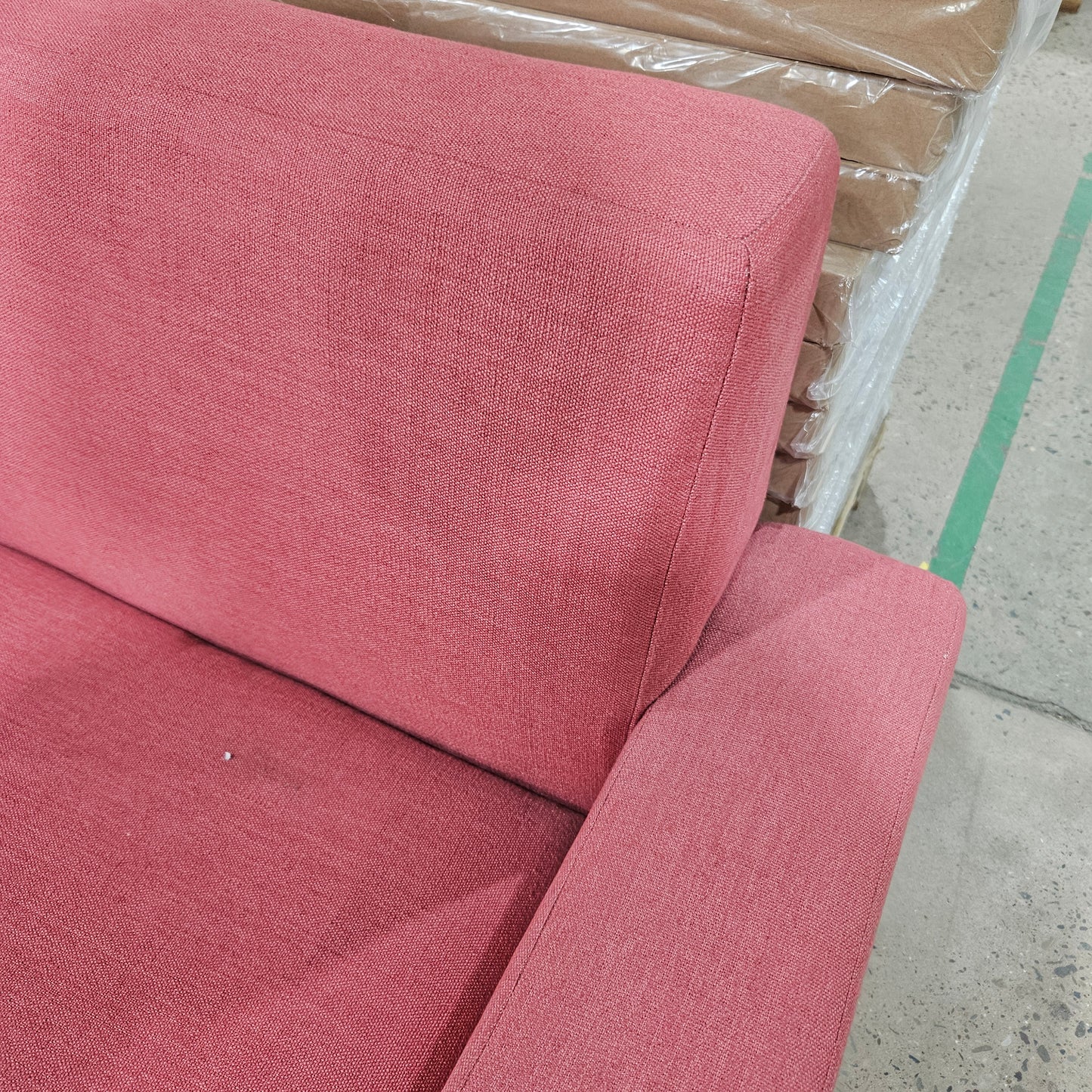 Salmon Chaise Lounge