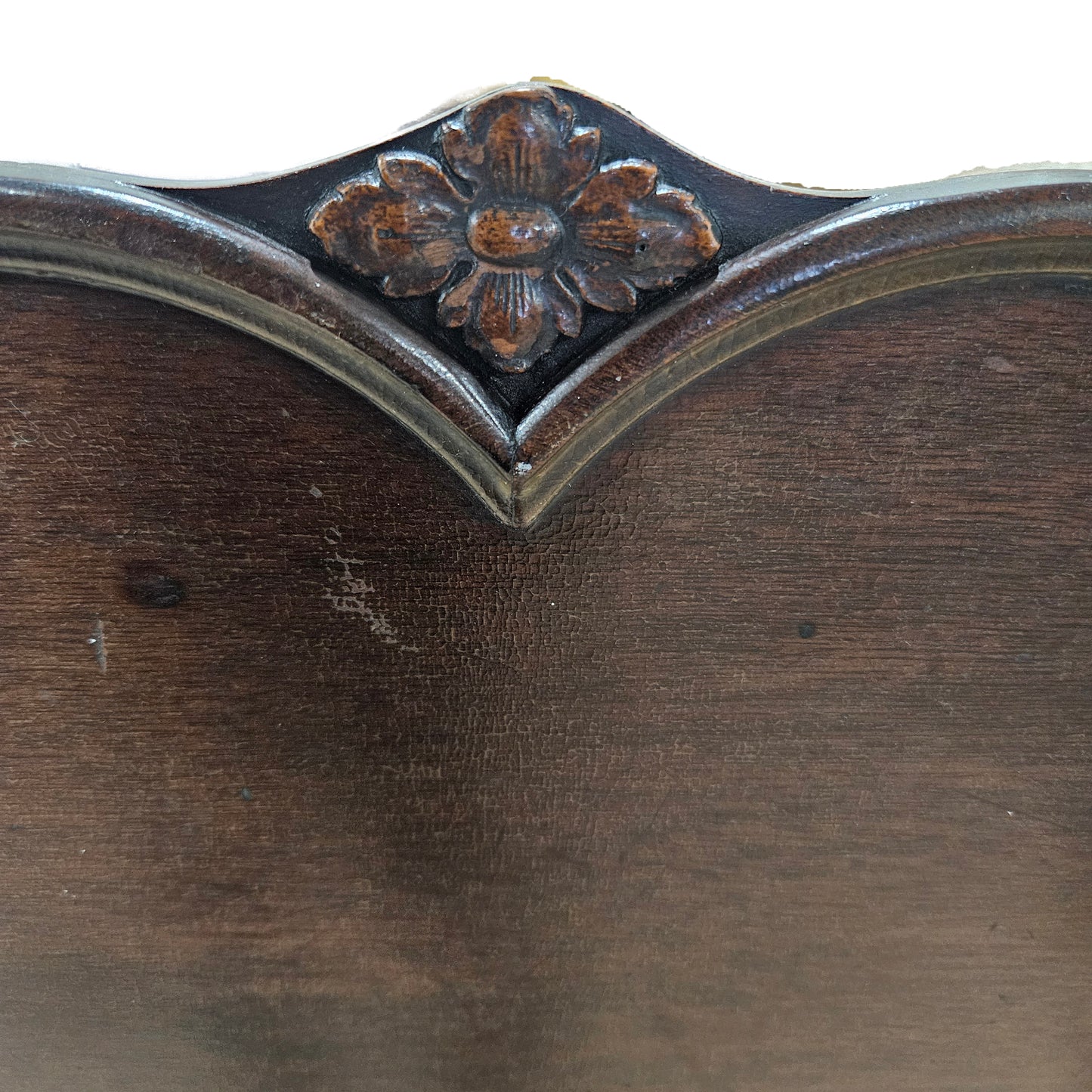 Mahogany Pie Crust Tilt Top Table