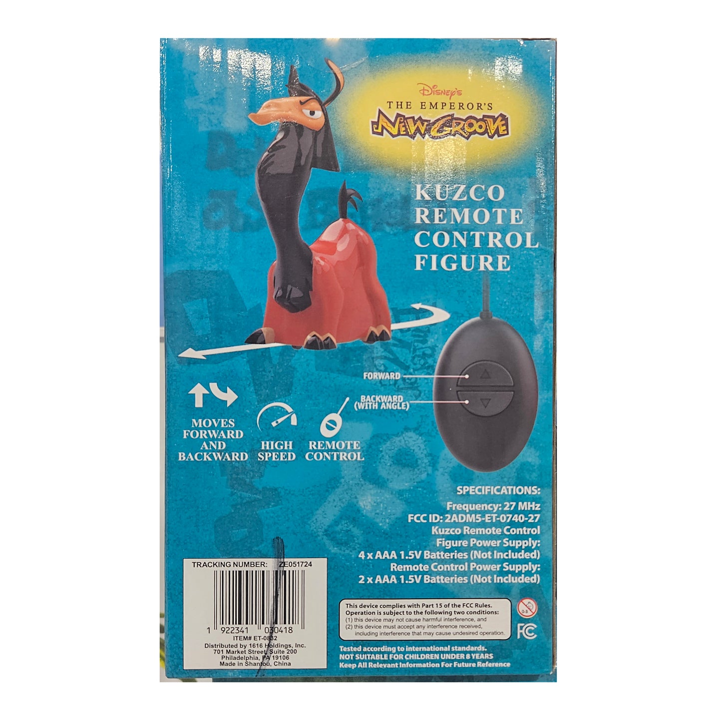 Emperor's New Groove Kuzco Remote Control Figure