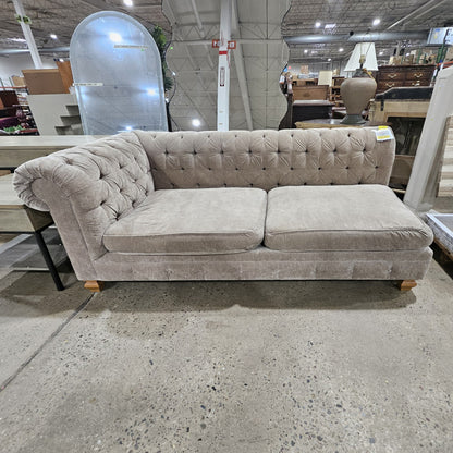 Beige Chaise Sofa
