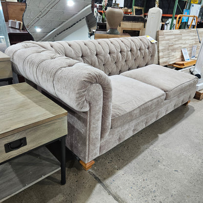 Beige Chaise Sofa