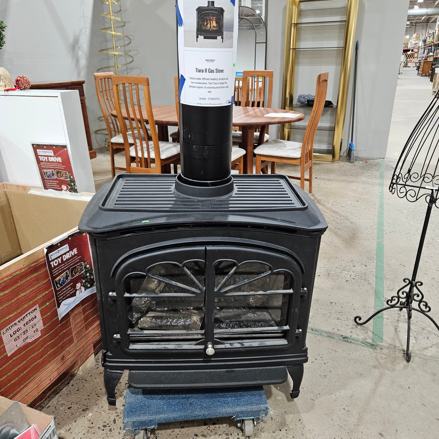 Tiara II Gas Stove Heat-N-Glo