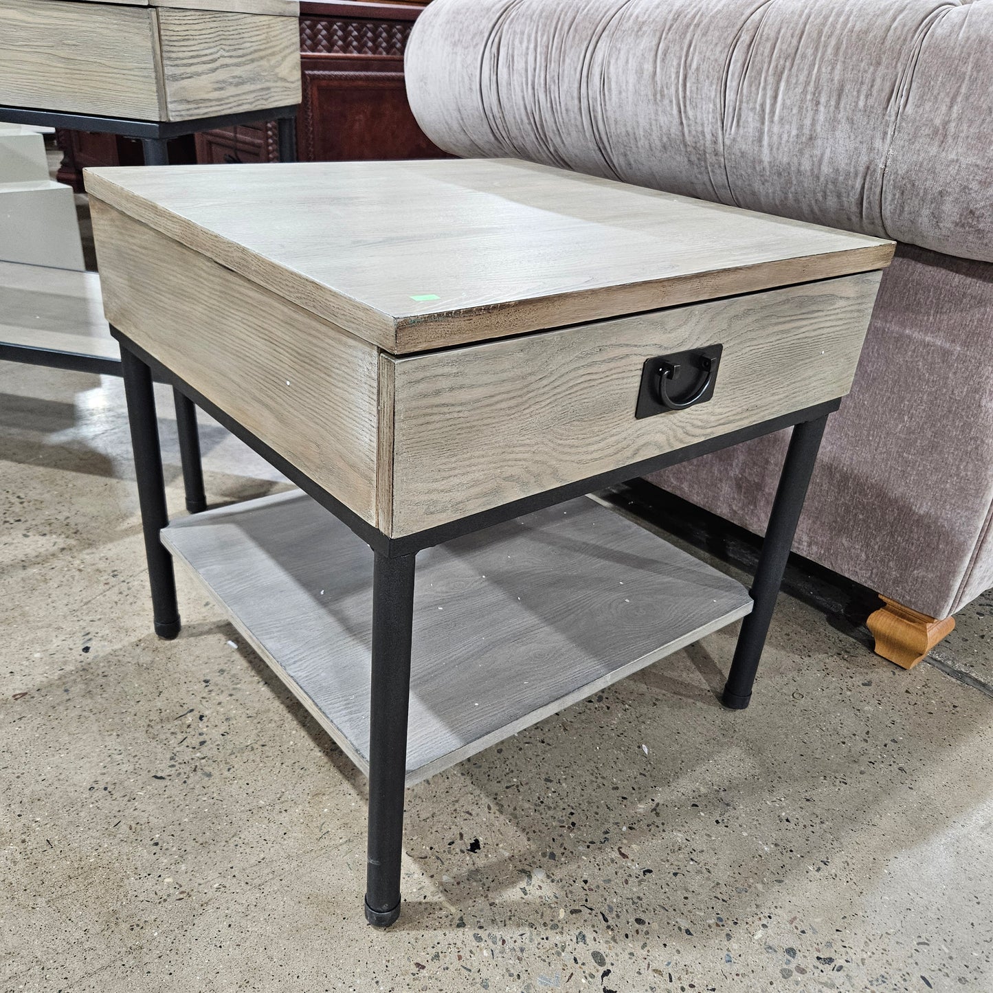 Light Wood Side Table