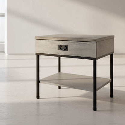 Light Wood Side Table