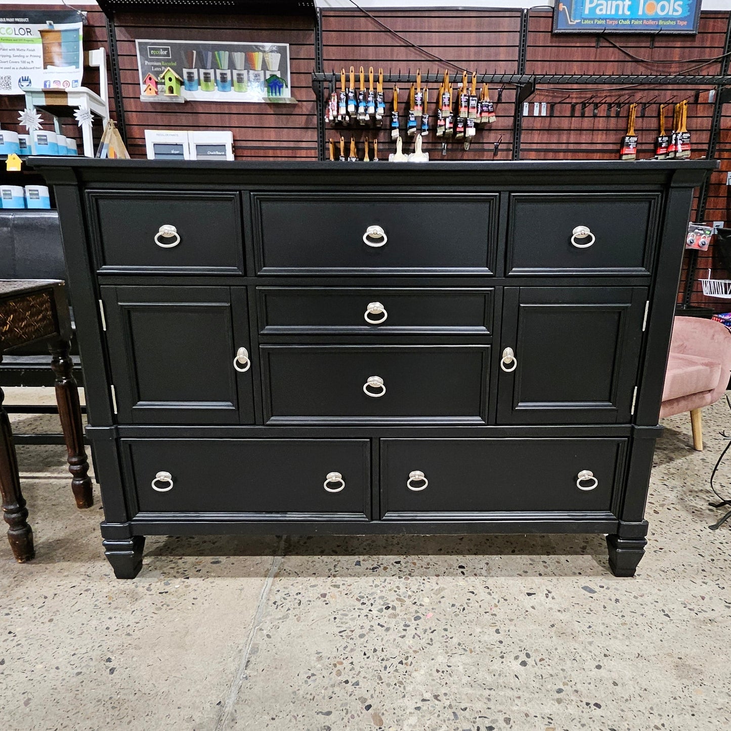 Millennium by Ashley Painted Black Dresser