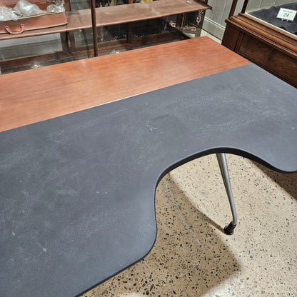 Herman Miller Envelop Desk Wood Plastic Ergonomic and Herman Miller Embody Task Chair