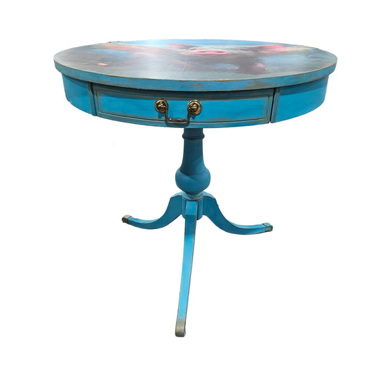 "When Pigs Fly" Whimsical Side Table