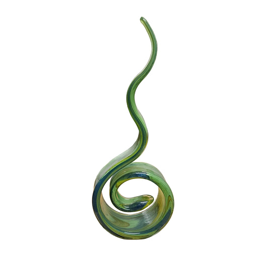 Vintage Pier 1 Imports Glass Art Sculpture Murano Style