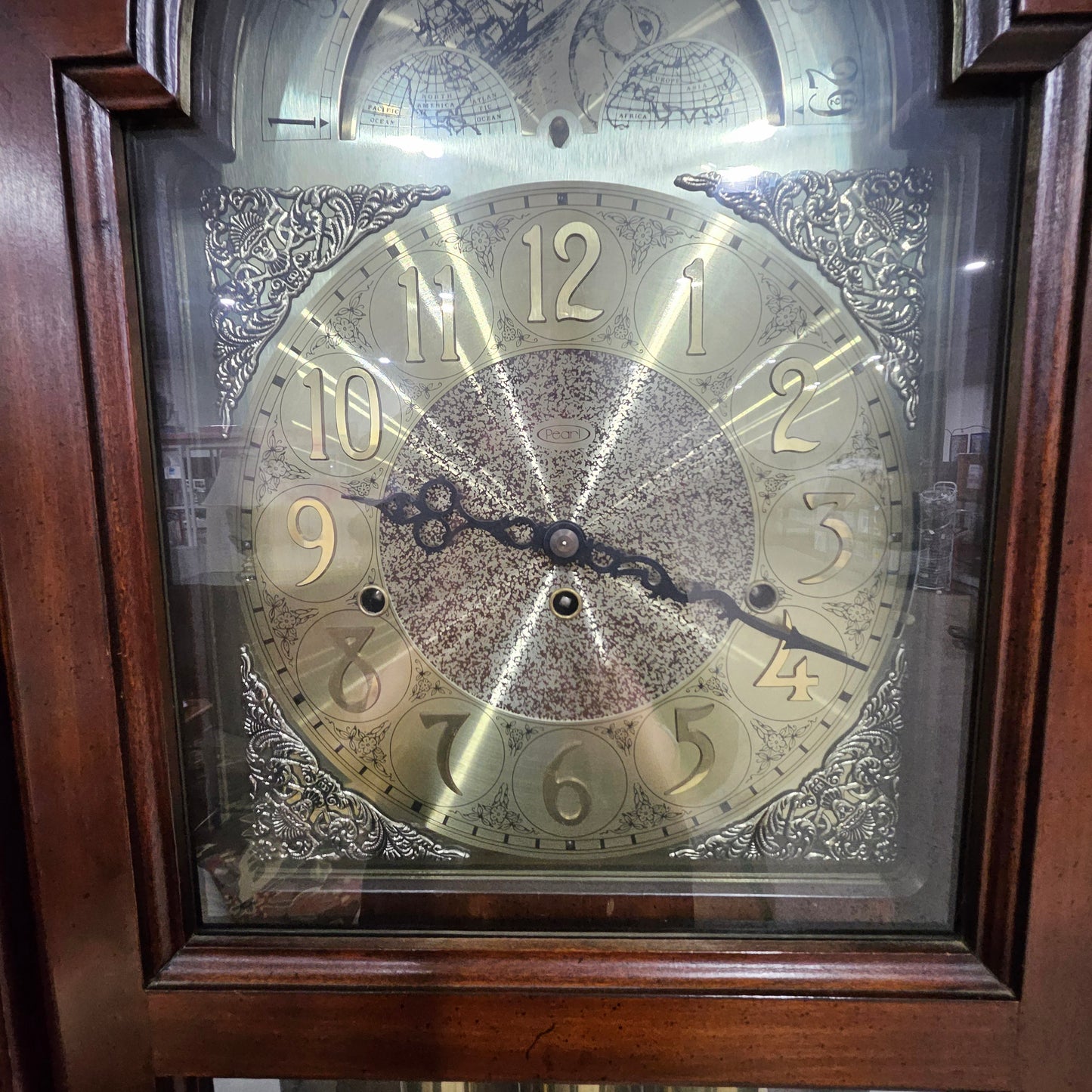 Pearl Grandfather Clock