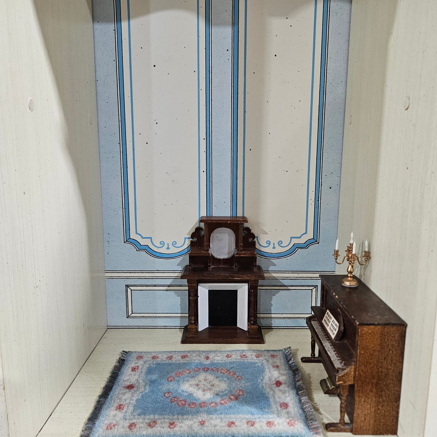 Vintage 70/80's Singer Dollhouse Bedroom Set