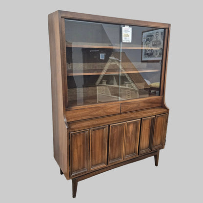 Mid-Century Modern Breakfront Credenza