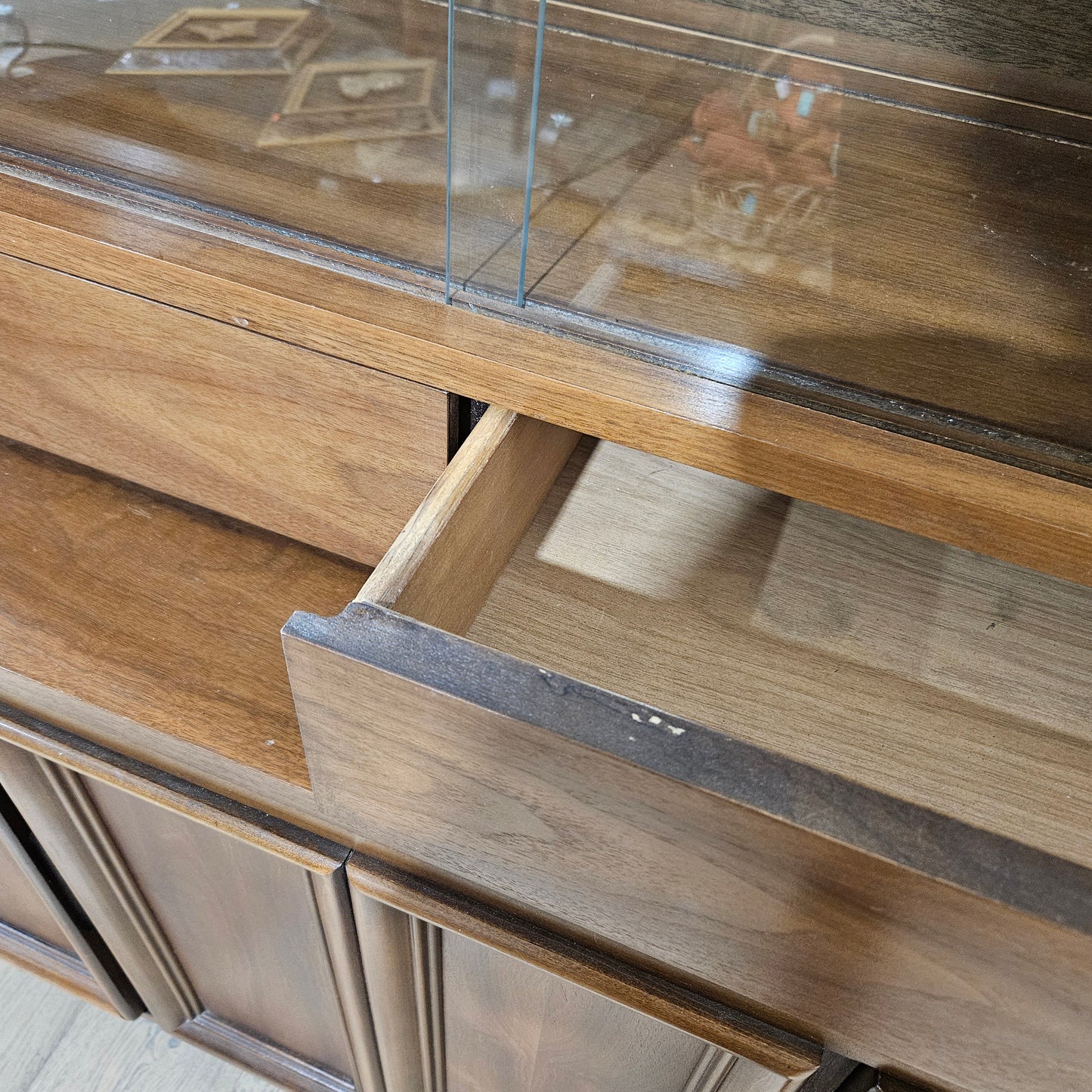 Mid-Century Modern Breakfront Credenza