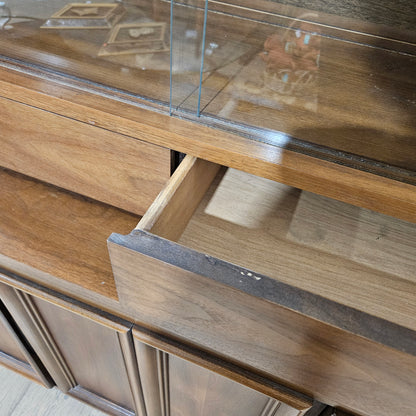 Mid-Century Modern Breakfront Credenza