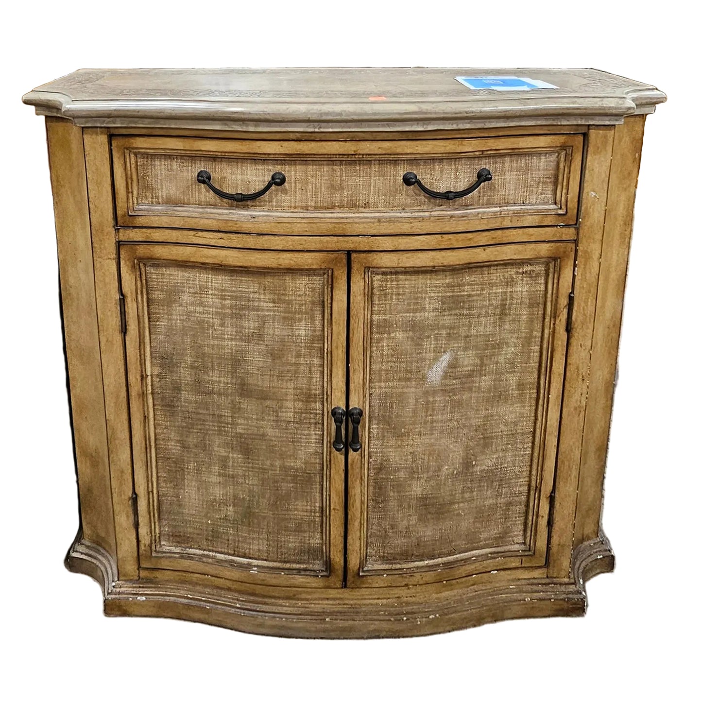 Vintage-style Wood Buffet Cabinet