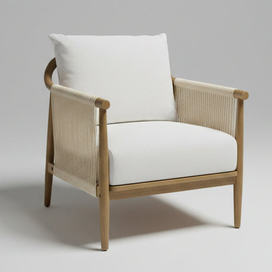 Woven Rope Design Armchair