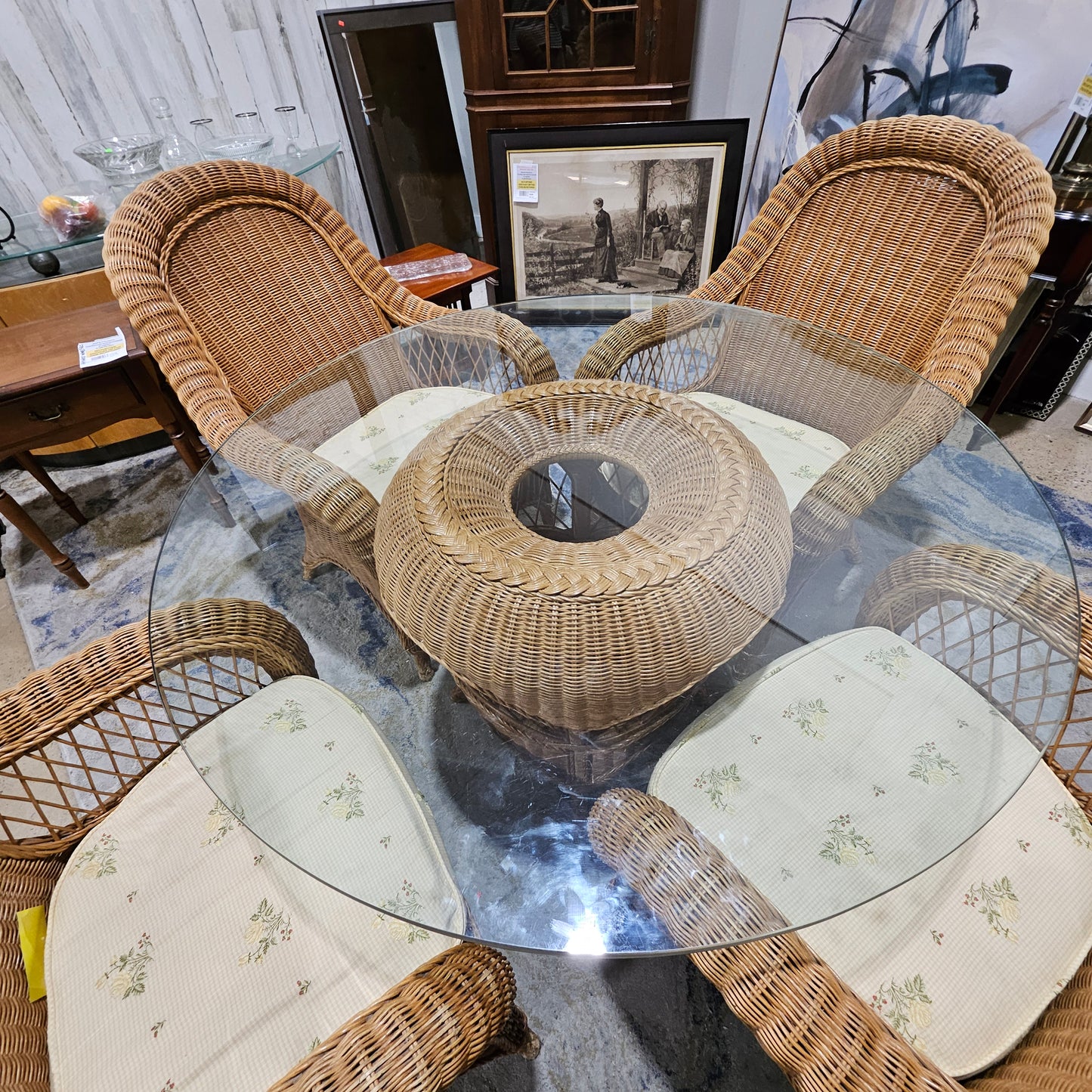 Vintage Pennsylvania House Wicker Set