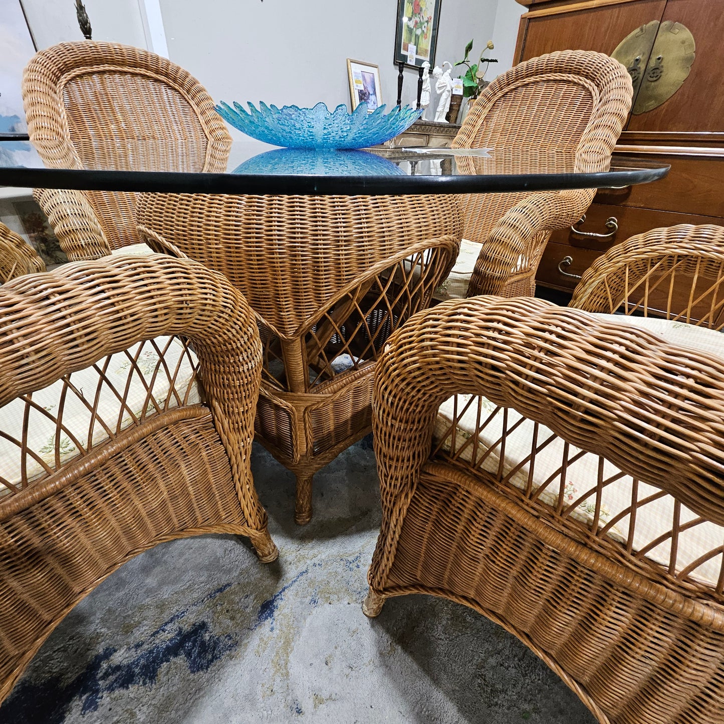 Vintage Pennsylvania House Wicker Set