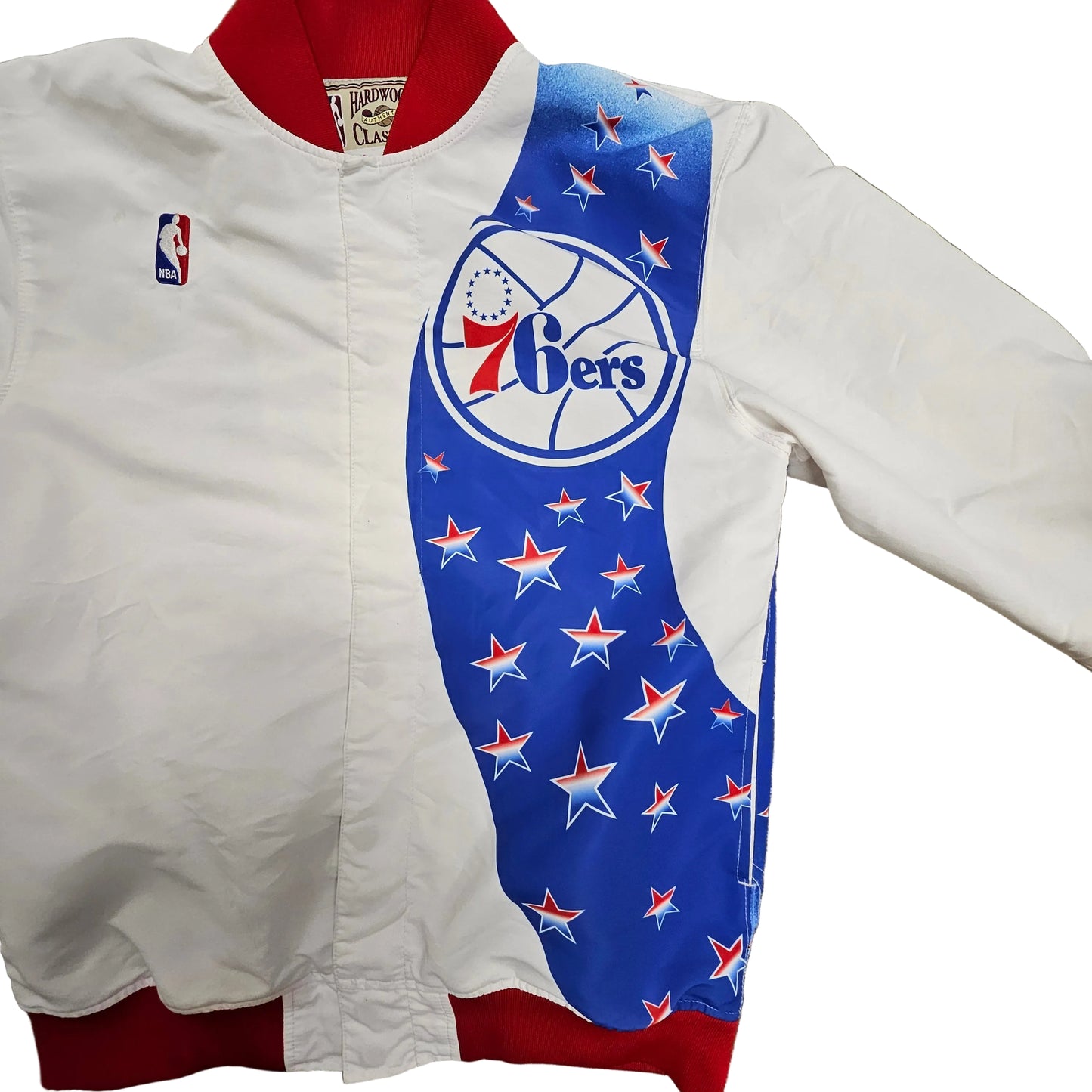 90’s Philadelphia 76ers Sixers Champion NBA Warm-Up Jacket Size 40/M