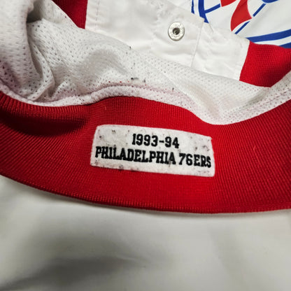 90’s Philadelphia 76ers Sixers Champion NBA Warm-Up Jacket Size 40/M
