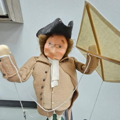 Ben Franklin With Kite - No Box Historical by Byers' Choice Ltd