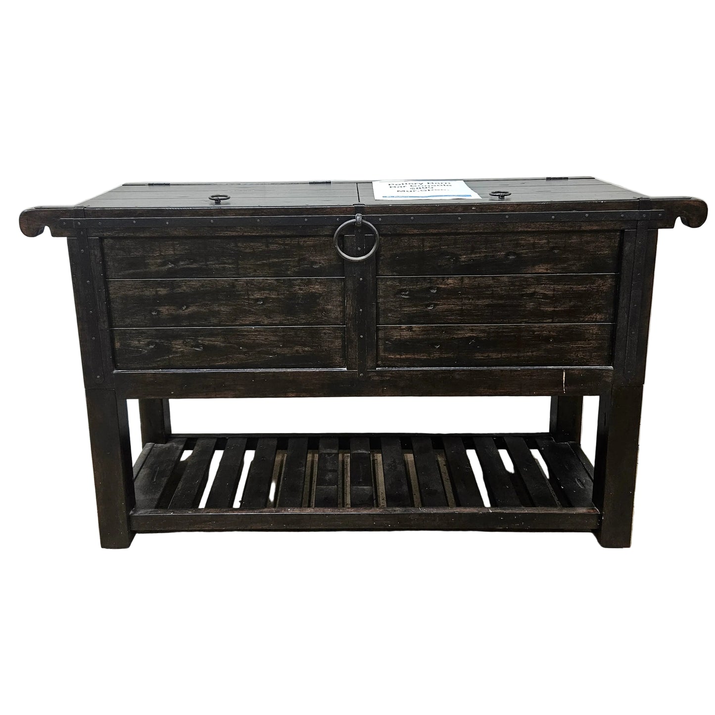 Pottery Barn Maddox Bar Console, Retail Price: $2,500