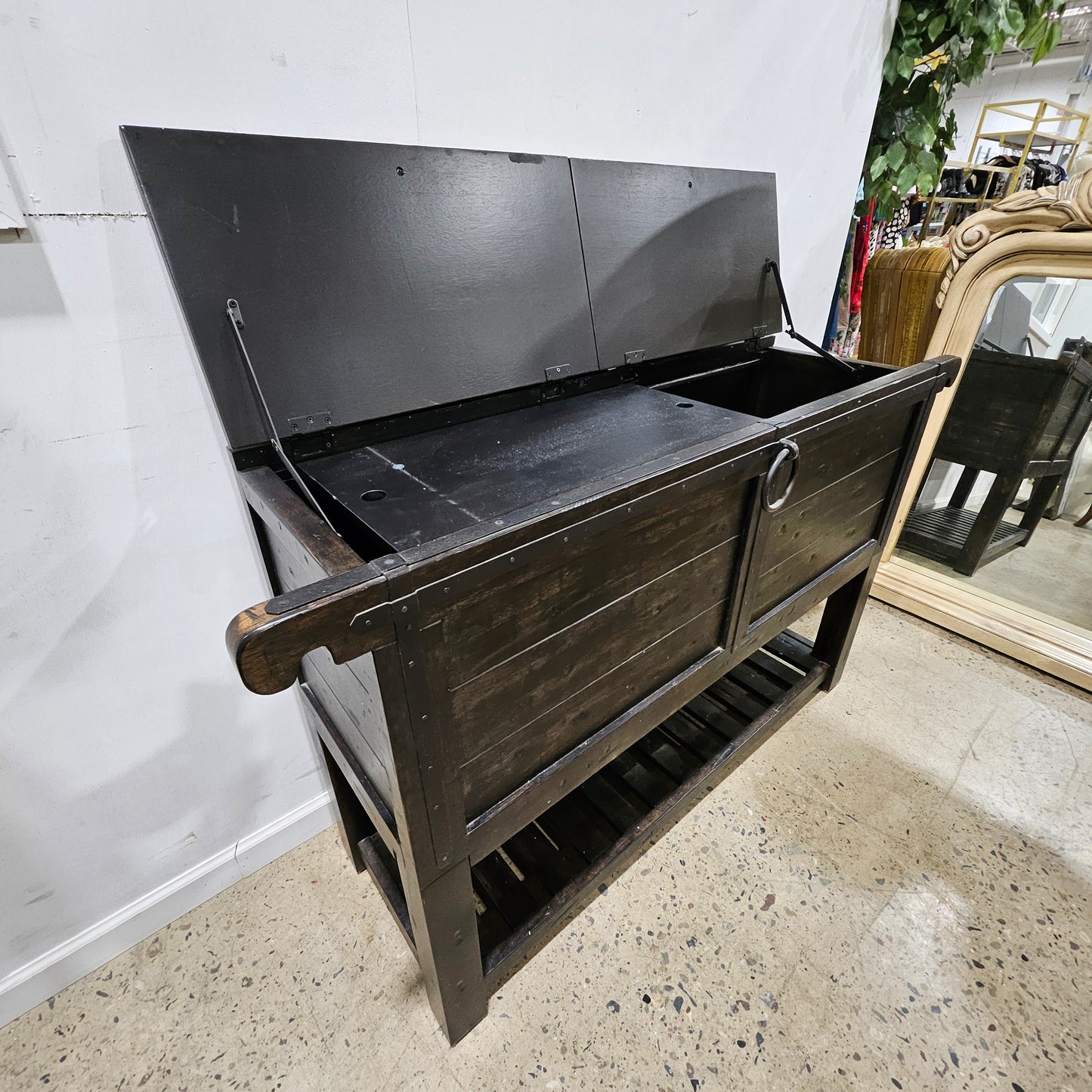 Pottery Barn Maddox Bar Console, Retail Price: $2,500