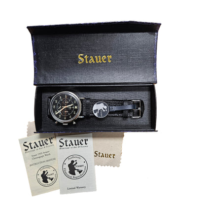 New Stauer 1939 Aviator Chronograph