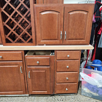 15 Piece Wood Cabinet Set