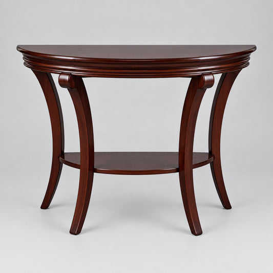 Bombay Co. Espresso Demilune Table