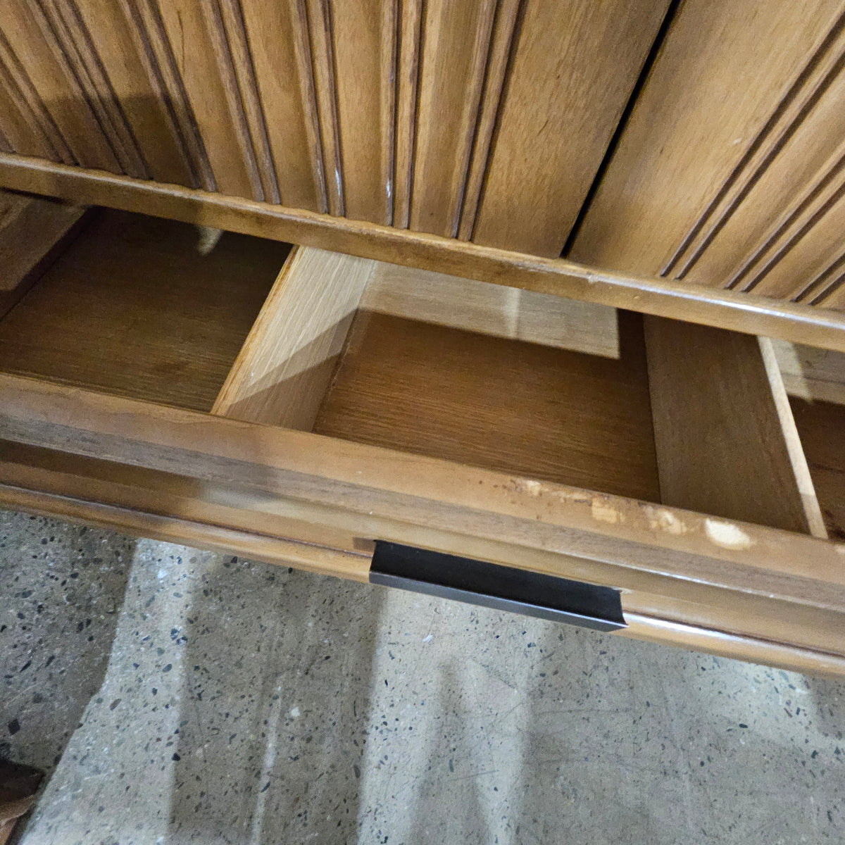 American of Martinsville Mid Century Modern Walnut Tall Chest