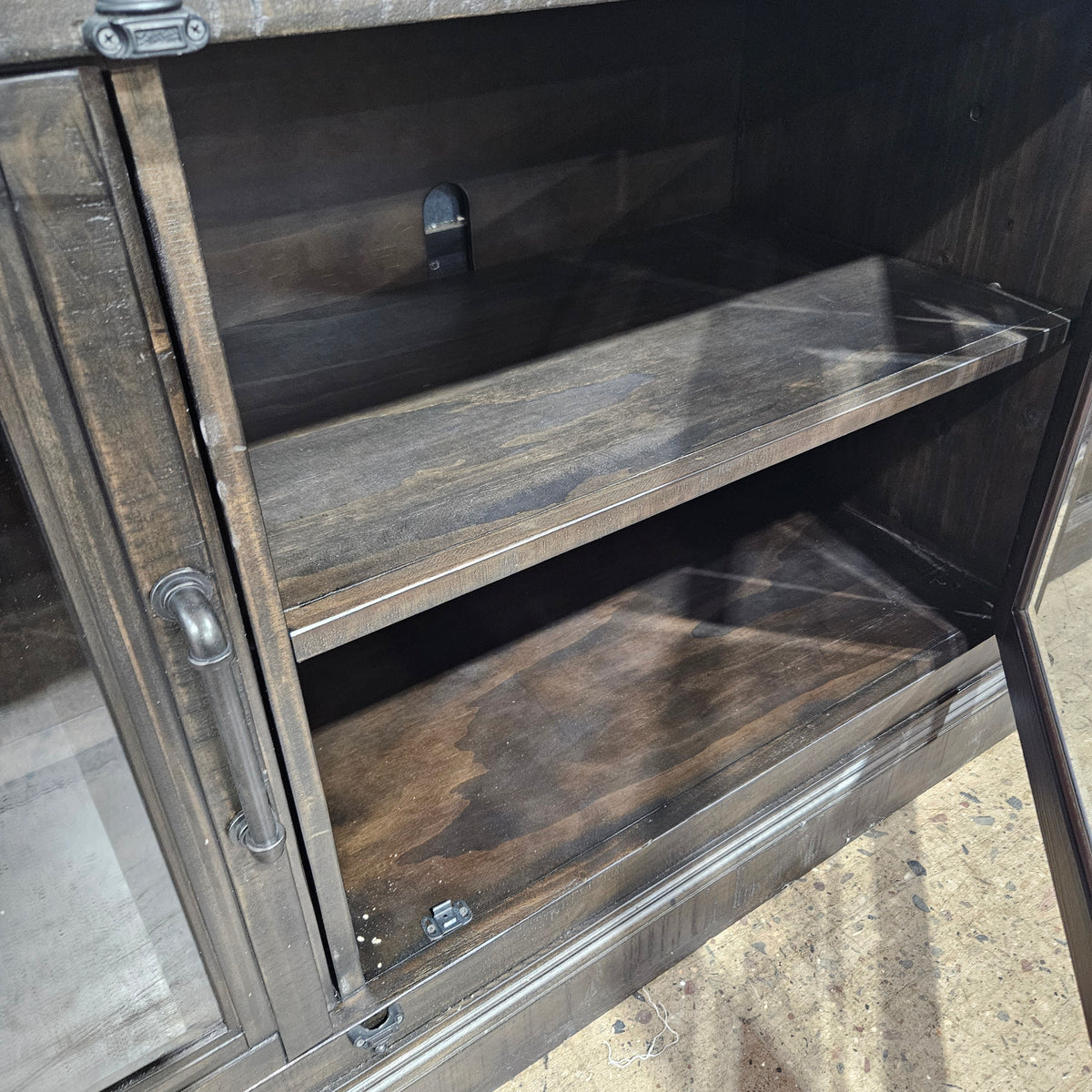 Magnussen Bellamy Entertainment Wall in Peppercorn