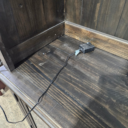 Magnussen Bellamy Entertainment Wall in Peppercorn