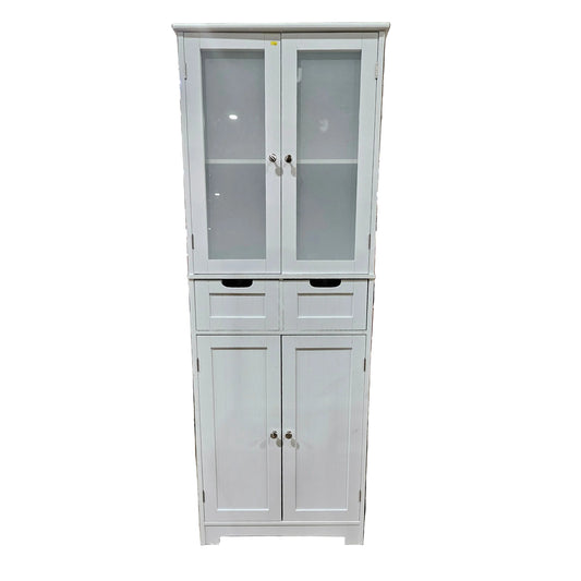 (New) White Cabinet Storage Cabinet