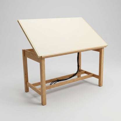 Vintage Wooden Drafting Table