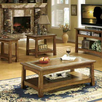 Riverside Furniture Craftsman Home Rectangular Coffee Table