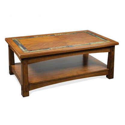 Riverside Furniture Craftsman Home Rectangular Coffee Table