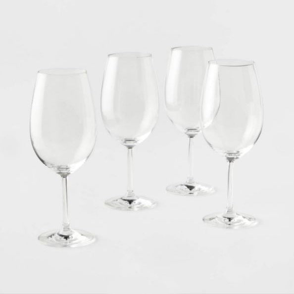 Threshold Signature Red Wine Glasses-set of 4 - 21.4 fl. Oz.