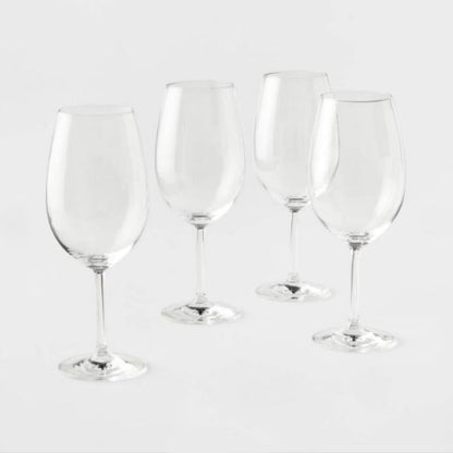 Threshold Signature Red Wine Glasses-set of 4 - 21.4 fl. Oz.