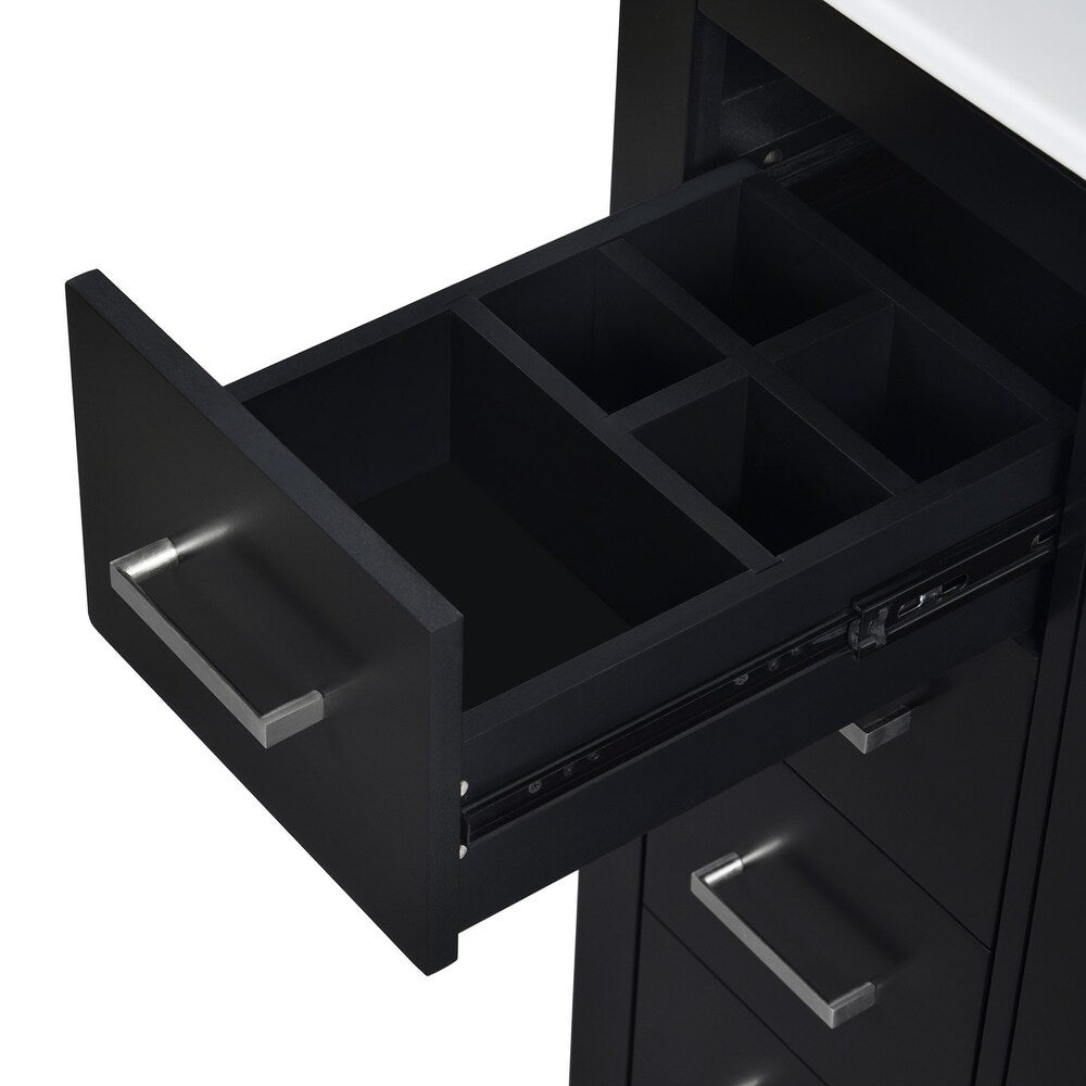 36" Bathroom Vanity with Ceramic Sink