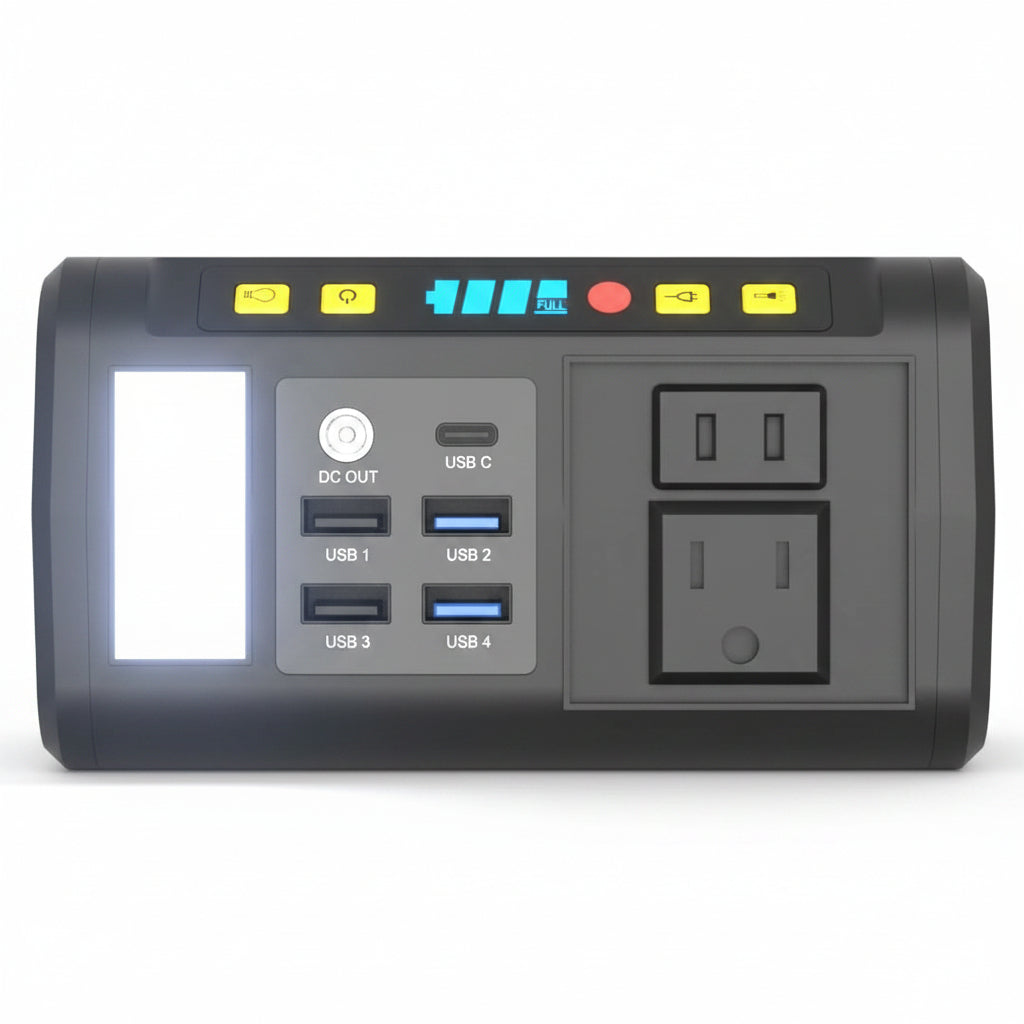 Rocksolar 120W Ultra-Lightweight portable power station