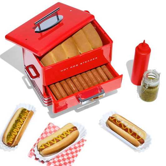 (New) Nostalgia Hot Dog Steamer