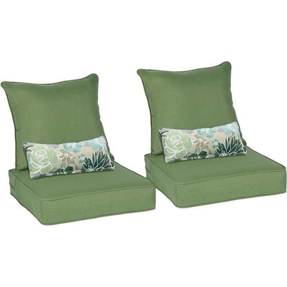 Outdoor Olefin Deep Seat Cushion Set