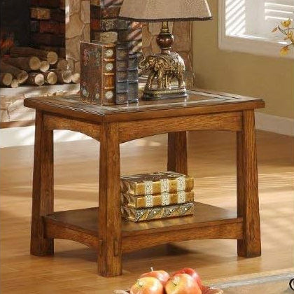 Riverside Furniture Craftsman Home Side Table