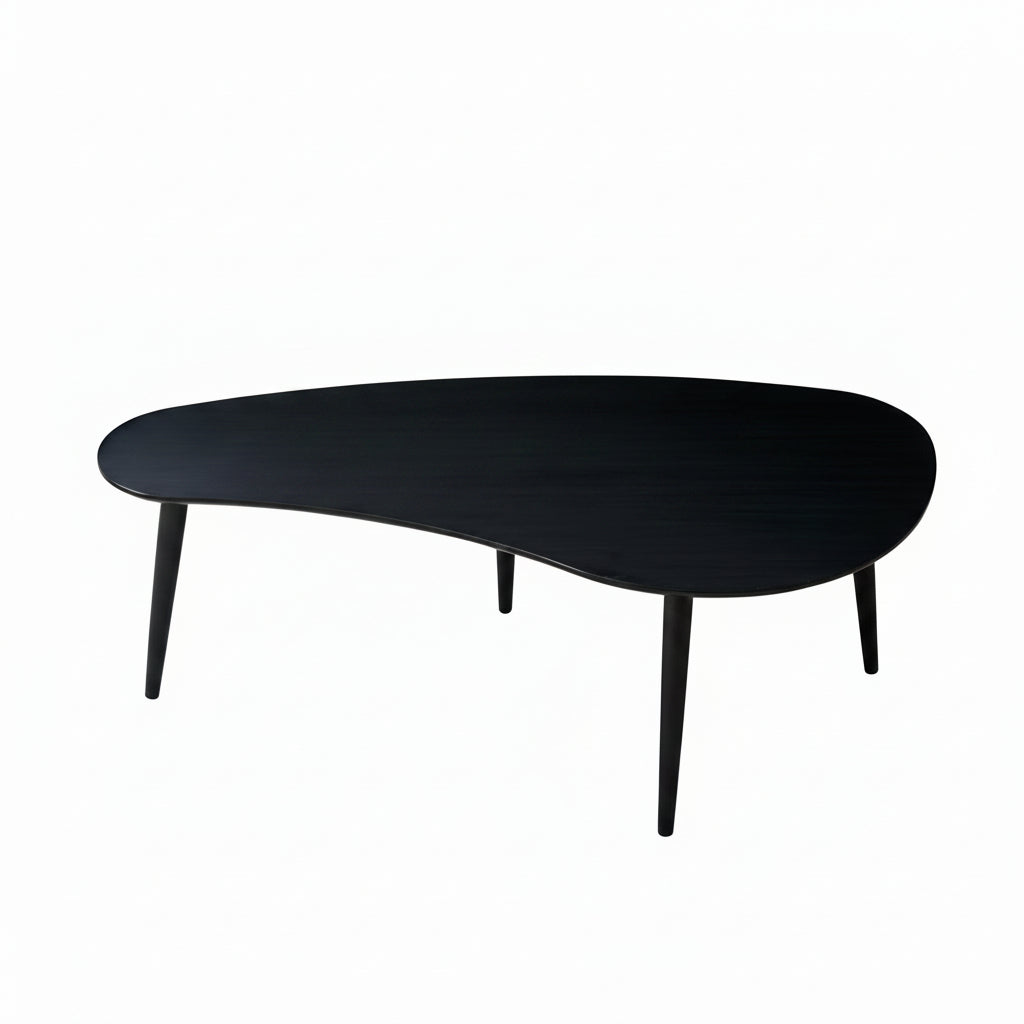 Vintage Atomic Modern kidney-shaped coffee table